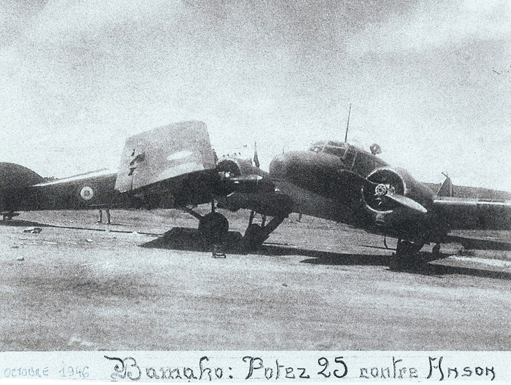 Potez 25 contre Anson 1